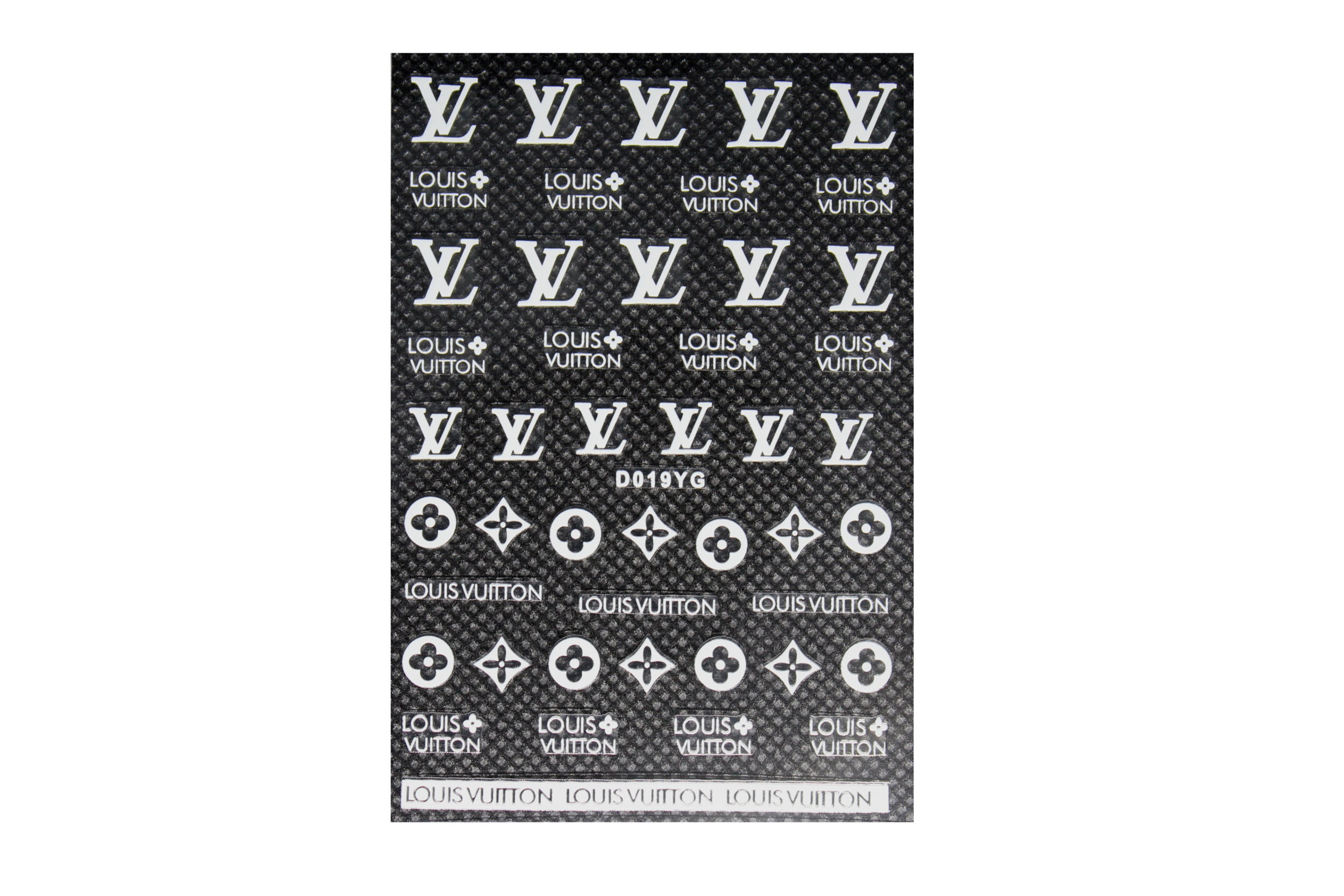 Designer Nail Sticker - Vintage LV